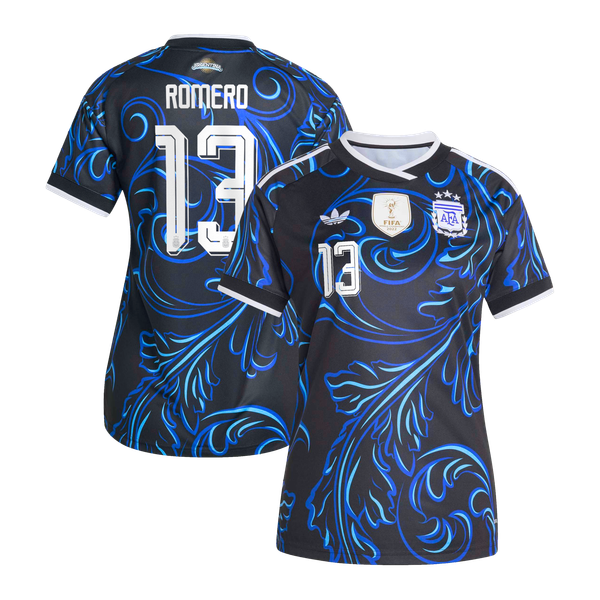 Maillot Extérieur Argentine adidas 26 - Femme avec flocage Romero 13