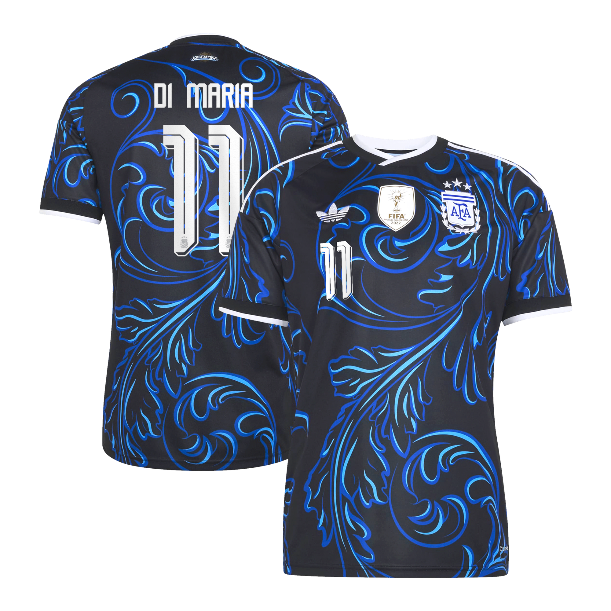 Maillot Extérieur Argentine adidas 26 avec flocage Di Maria 11