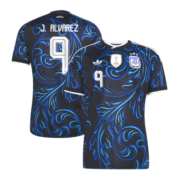 Maillot Extérieur Argentine adidas 26 avec flocage J. Alvarez  9