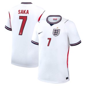 Maillot Domicile Stadium Angleterre Nike 2026 avec flocage Saka 7, vue 1