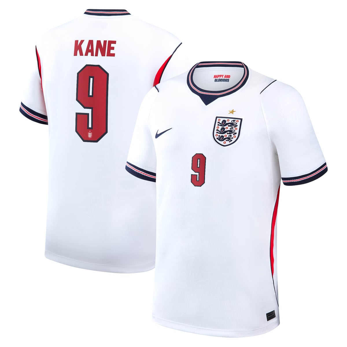 Maillot Domicile Stadium Angleterre Nike 2026 avec flocage Kane 9