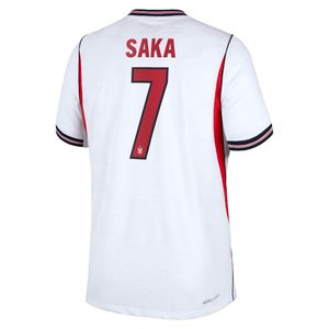 Maillot Domicile Match Angleterre Nike Aero-FIT 2026 avec flocage Saka 7, vue 4