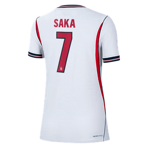 Maillot Domicile Match Angleterre Nike Aero-FIT 2026 - Femme avec flocage Saka 7, vue 4