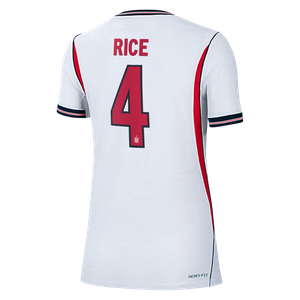 Maillot Domicile Match Angleterre Nike Aero-FIT 2026 - Femme avec flocage Rice 4, vue 4