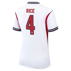 Maillot Domicile Stadium Angleterre Nike 2026 - Femme avec flocage Rice 4, vue 4