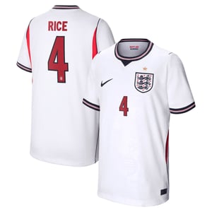 Maillot Domicile Stadium Angleterre Nike 2026 - Enfant avec flocage Rice 4, vue 1
