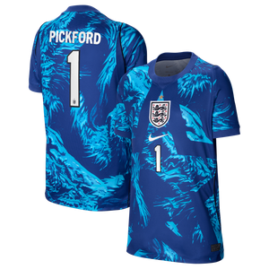 Maillot Gardien Stadium Angleterre Nike 2026 - Enfant avec flocage Pickford 1, vue 1