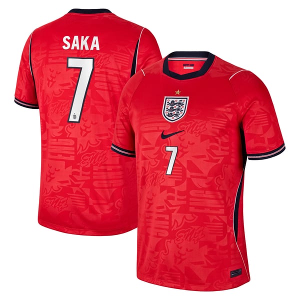 Maillot Extérieur Stadium Angleterre Nike 2026 avec flocage Saka 7