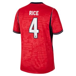 Maillot Extérieur Stadium Angleterre Nike 2026 avec flocage Rice 4, vue 4