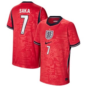 Maillot Extérieur Stadium Angleterre Nike 2026 - Enfant avec flocage Saka 7, vue 1