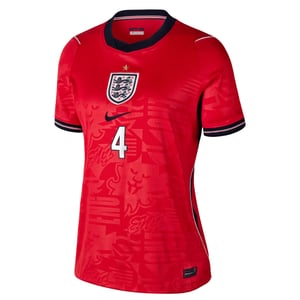 Maillot Extérieur Stadium Angleterre Nike 2026 - Femme avec flocage Rice 4, vue 3