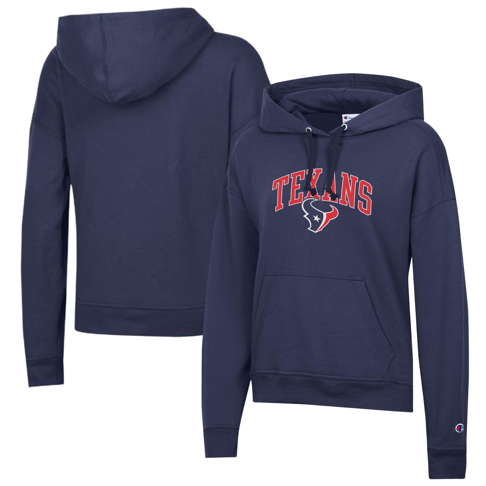 Women’s Champion Navy Houston Texans Powerblend Hoodie Women’s Champion Navy Houston Texans Powerblend Hoodie