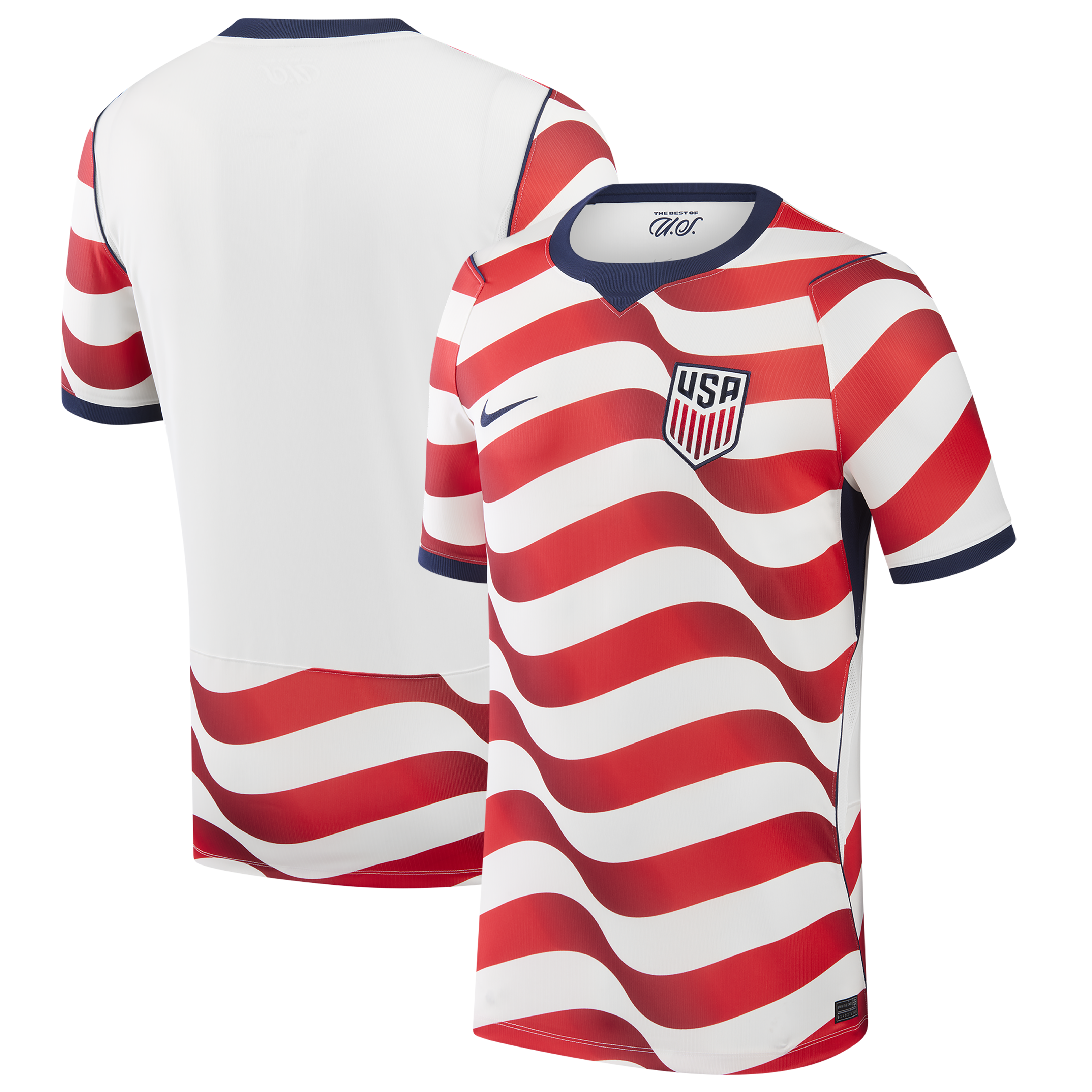 Nike White USMNT 2026 Home Stadium Replica Jersey