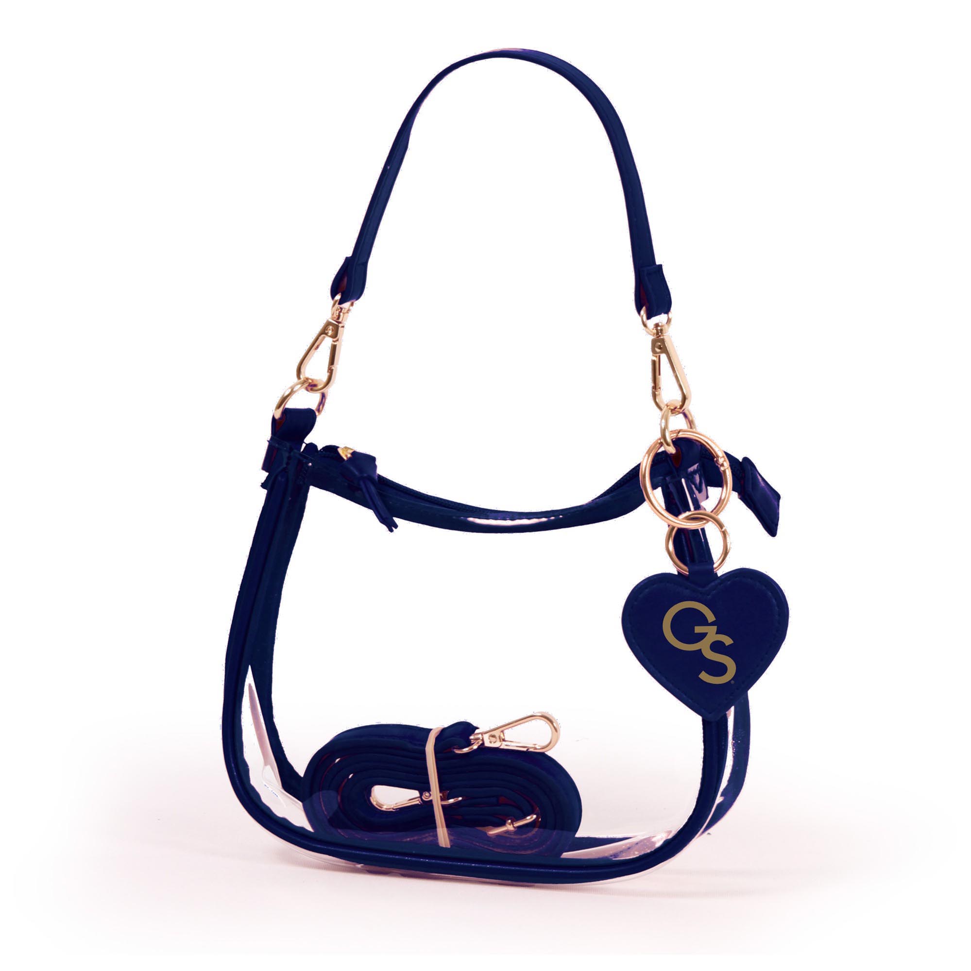 Georgia Southern Eagles Clara Purse with Heart Charm
