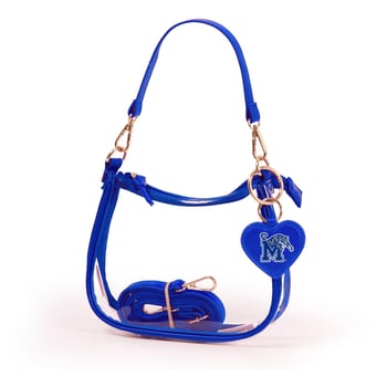 Memphis Tigers Clara Purse with Heart Charm
