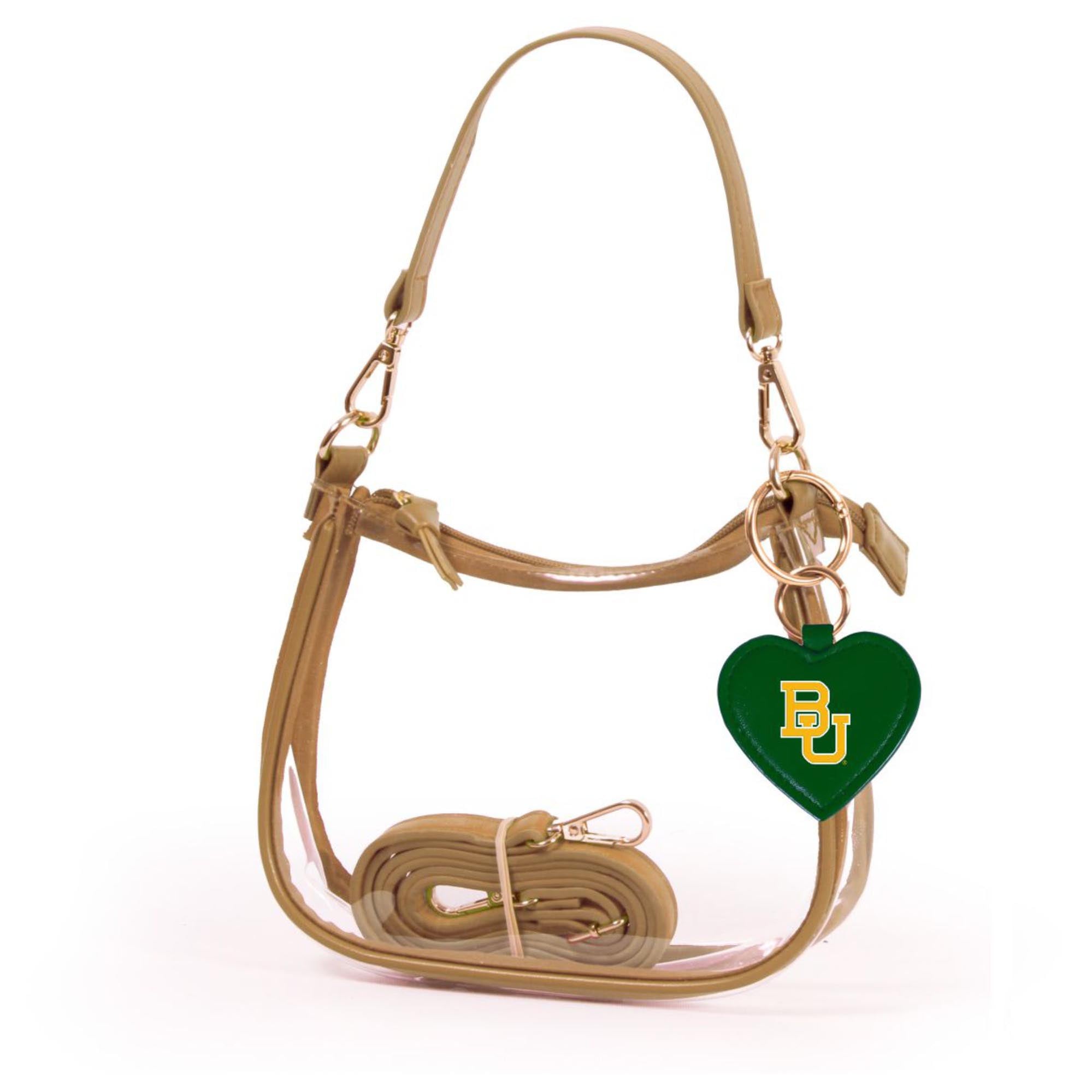 Baylor Bears Clara Purse with Heart Charm