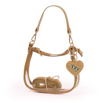 UCF Knights Clara Purse with Heart Charm