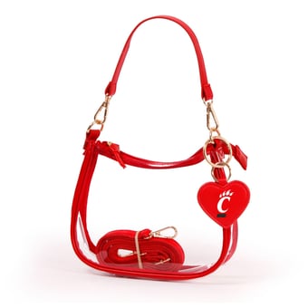 Cincinnati Bearcats Clara Purse with Heart Charm