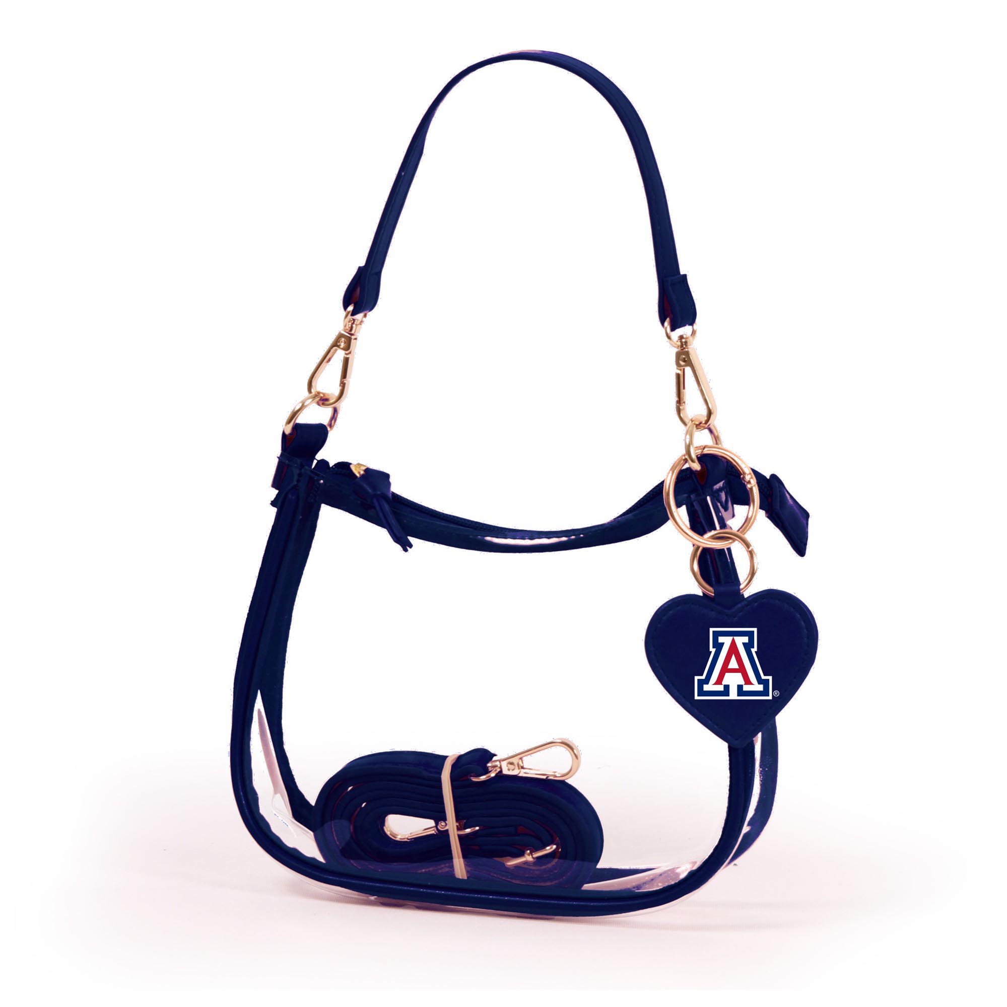 Arizona Wildcats Clara Purse with Heart Charm