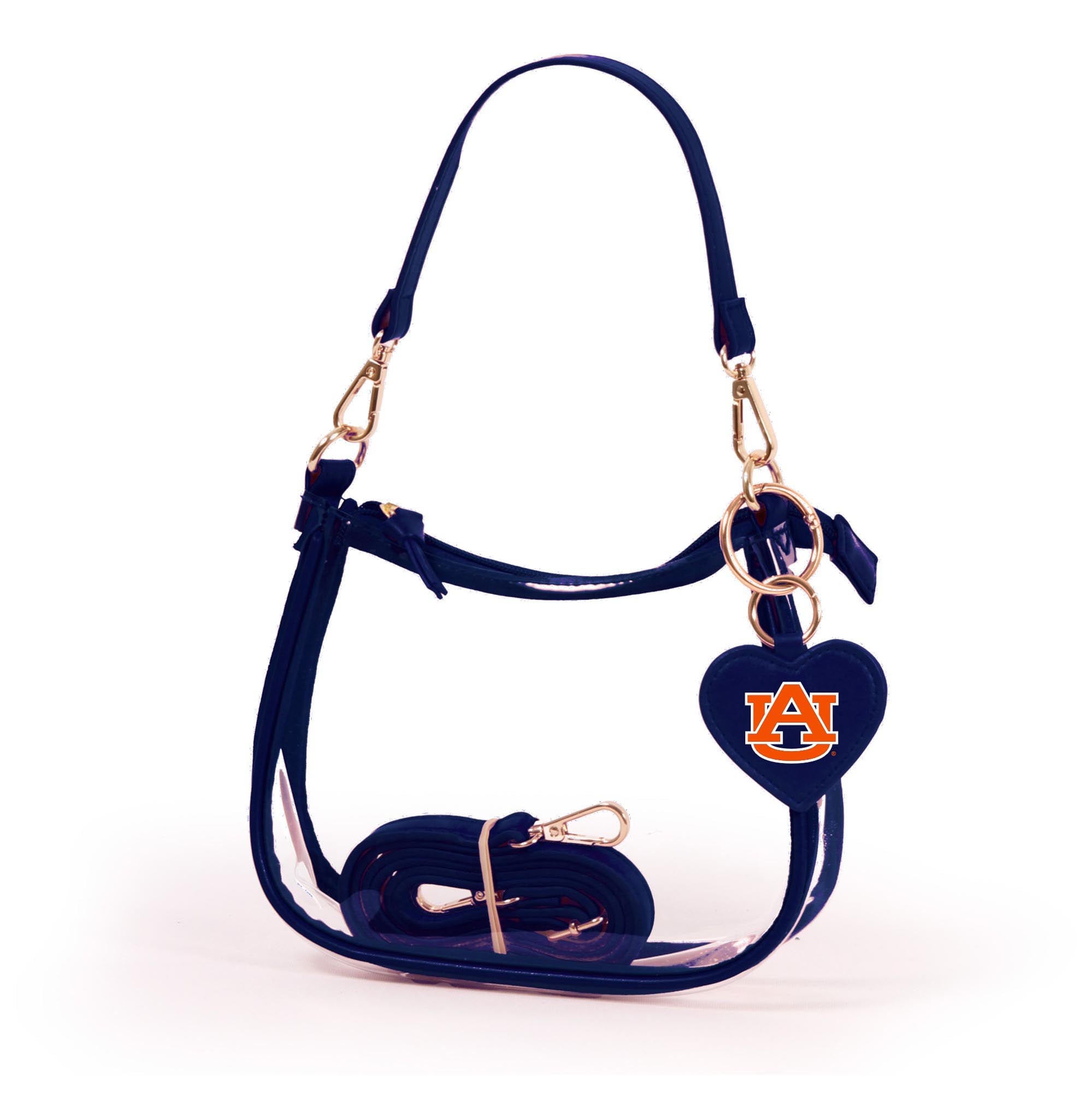 Auburn Tigers Clara Purse with Heart Charm