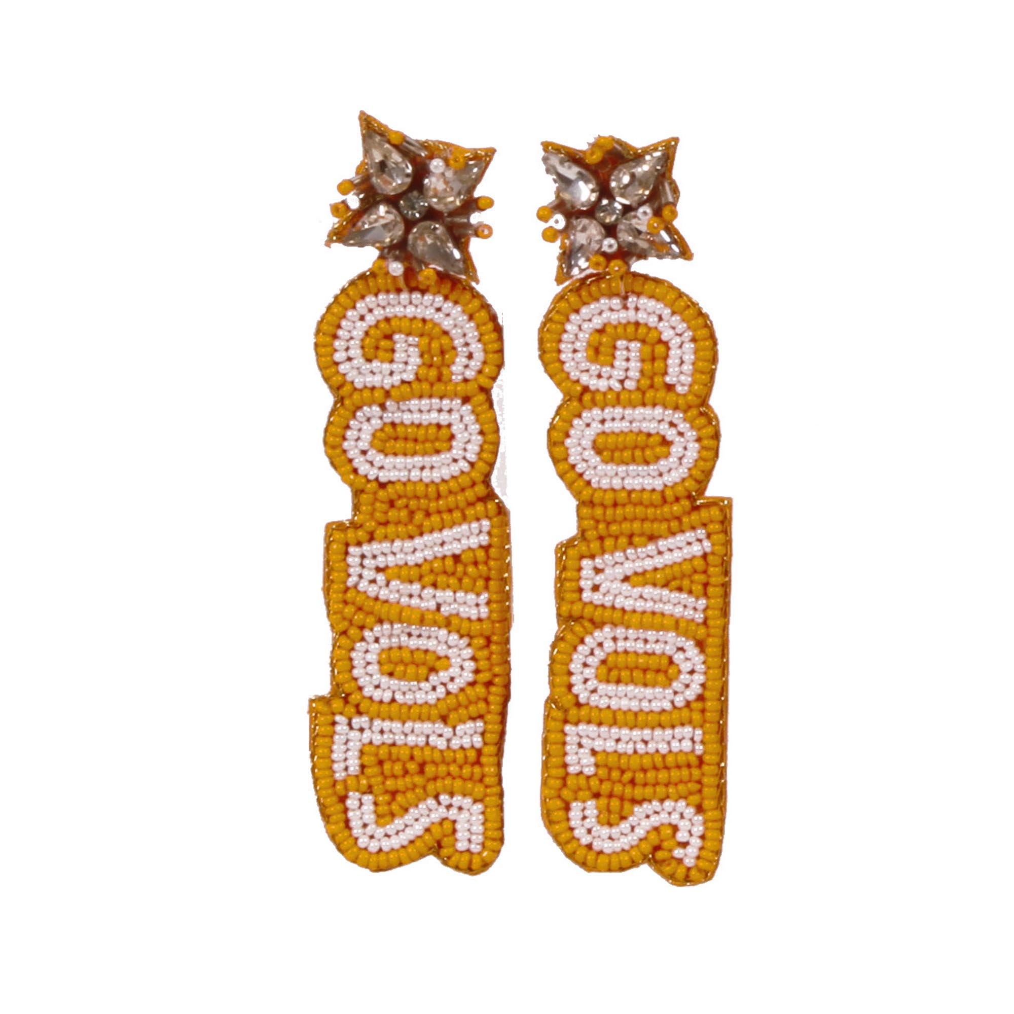 Tennessee Volunteers Beaded Earrings
