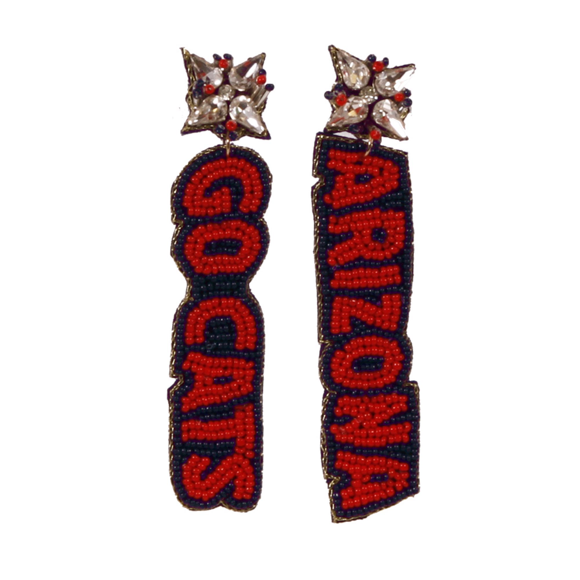 Arizona Wildcats Beaded Earrings