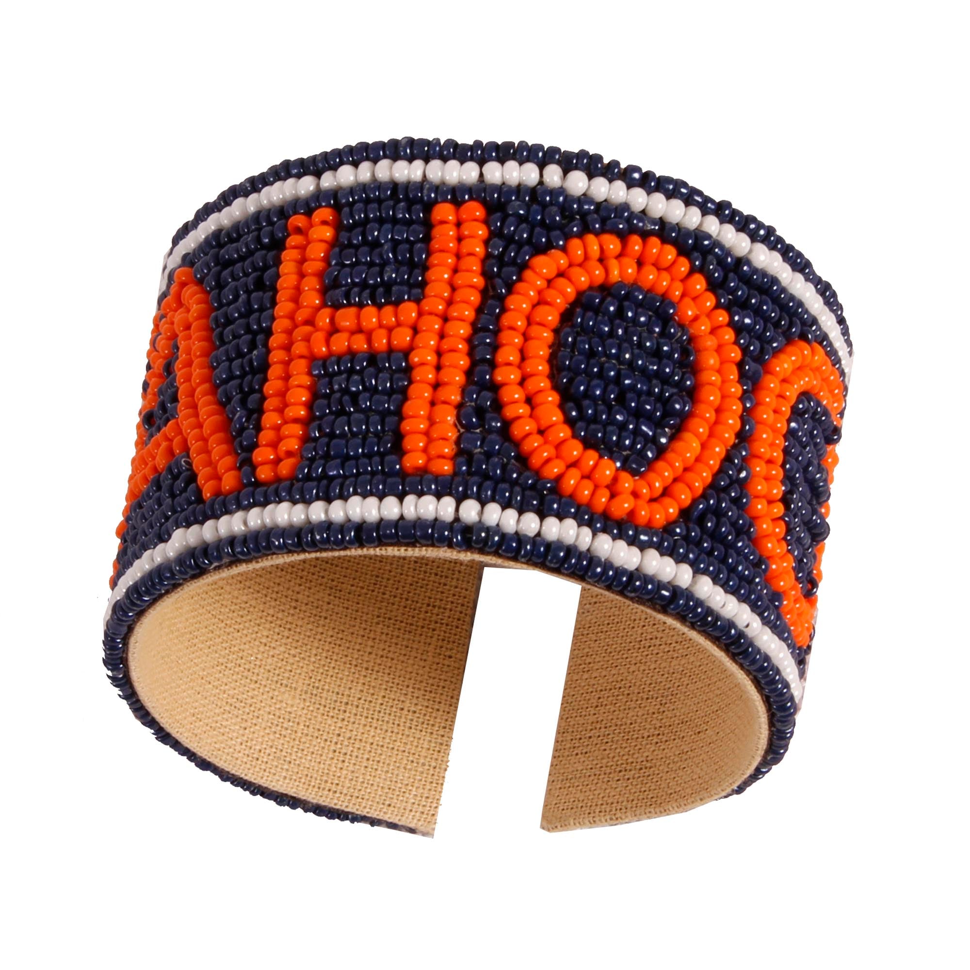 Virginia Cavaliers Beaded Cuff Wristlet