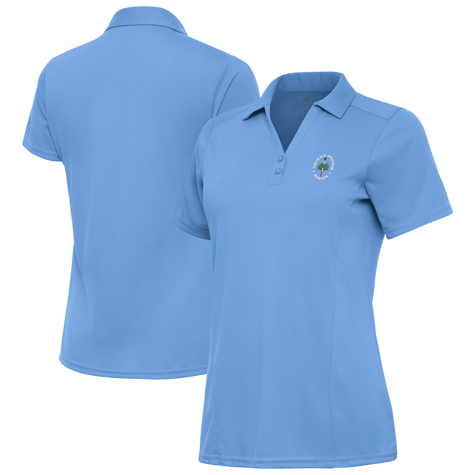 Women’s 2026 U.S. Amateur Antigua Blue Tribute Polo Women’s 2026 U.S. Amateur Antigua Blue Tribute Polo
