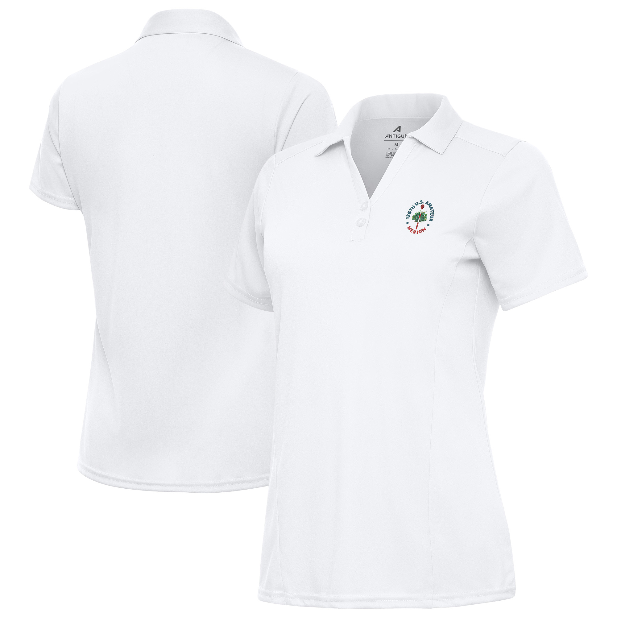 Women’s 2026 U.S. Amateur Antigua White Tribute Polo