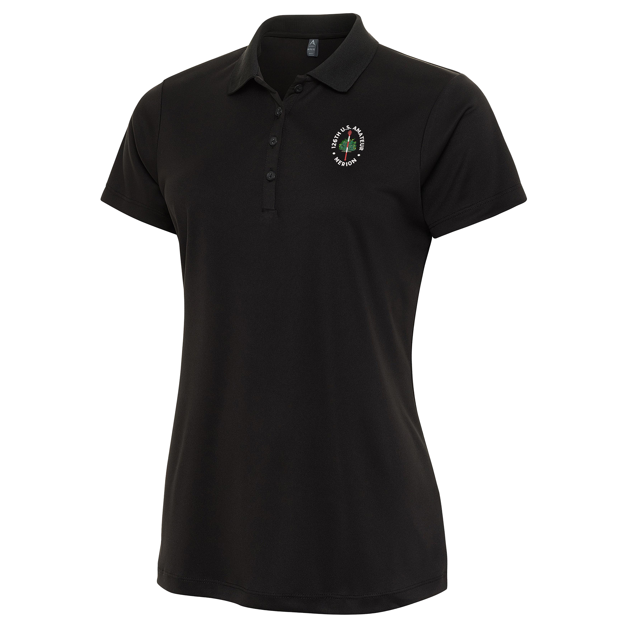 Women’s 2026 U.S. Amateur Antigua Black Flex Polo Women’s 2026 U.S. Amateur Antigua Black Flex Polo