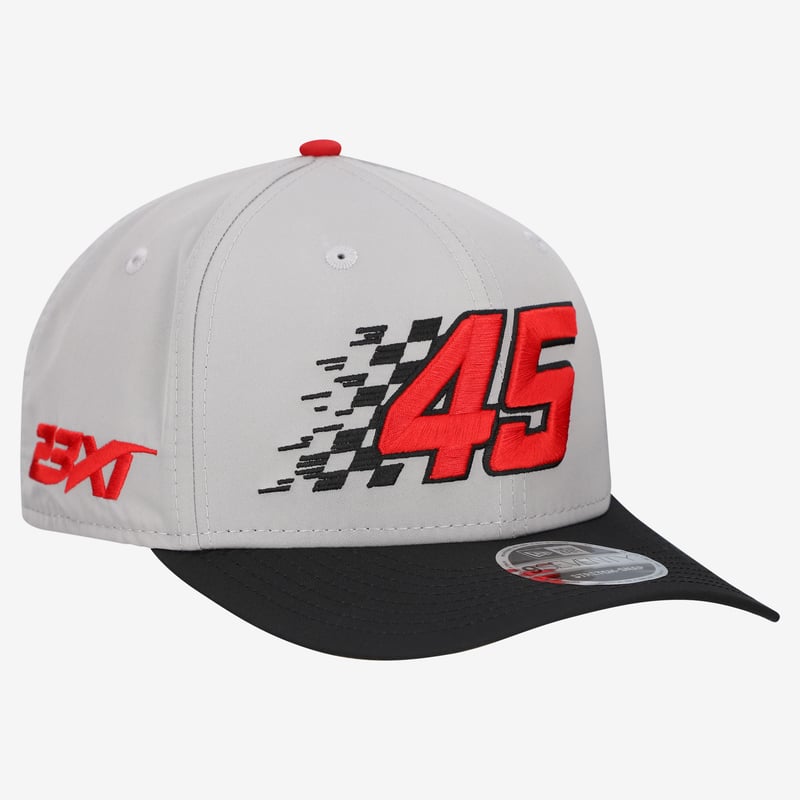 Men's New Era  Gray Tyler Reddick Checkered 9SEVENTY Adjustable Hat