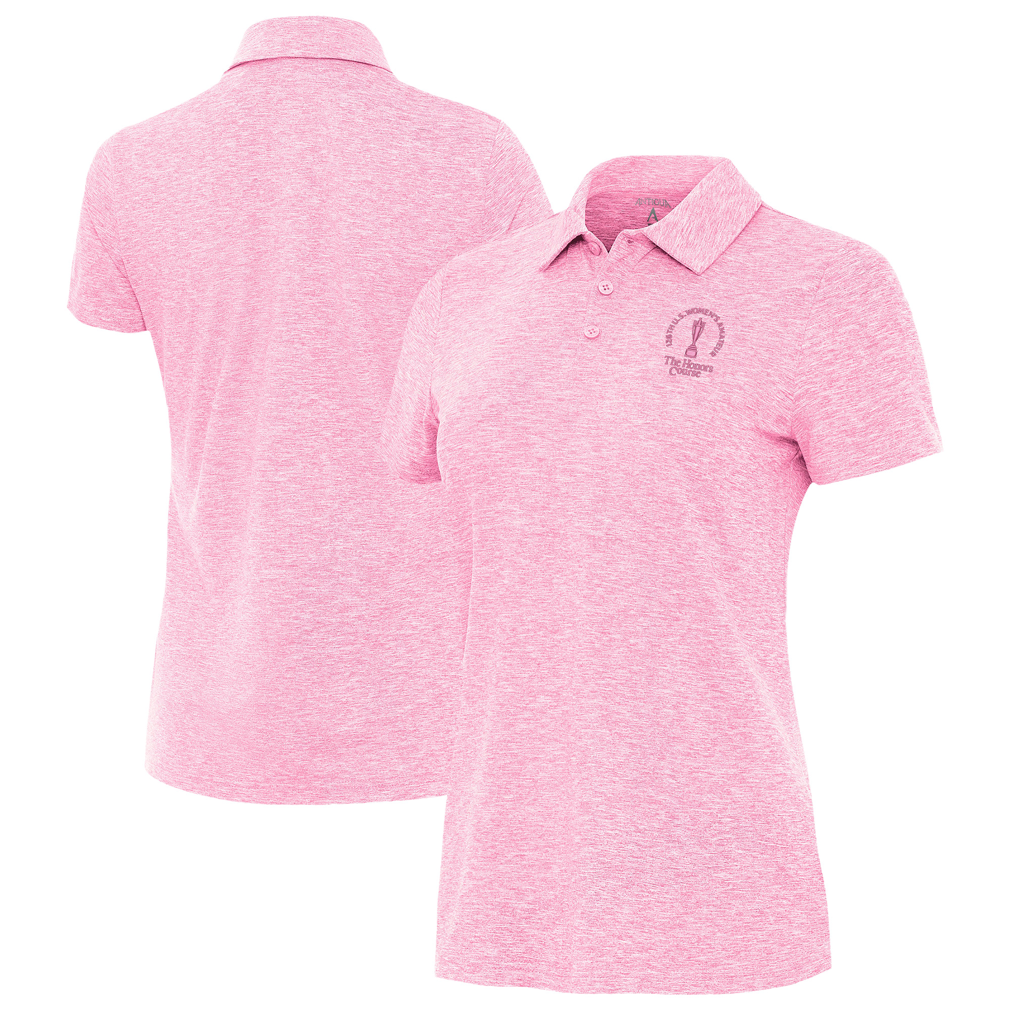 Women’s 2026 U.S. Women’s Amateur Antigua Pink Matter Polo
