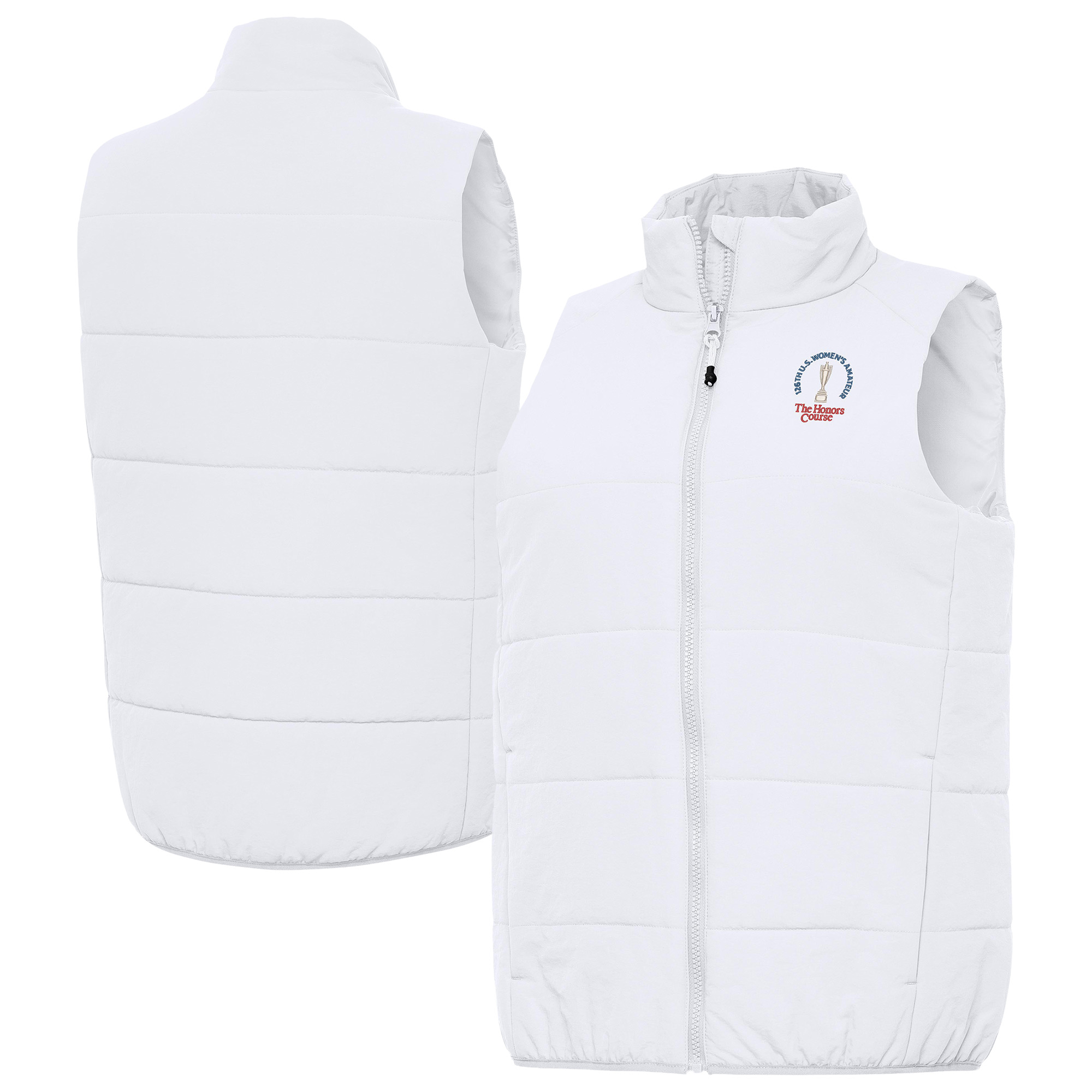Women’s 2026 U.S. Women’s Amateur Antigua White Experience Full-Zip Vest