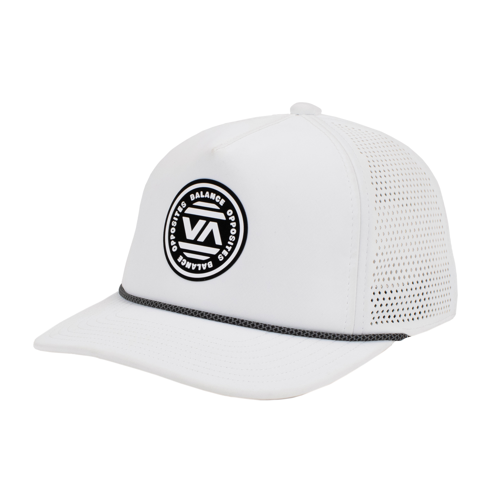 Men's RVCA White Modfit Rope Adjustable Hat