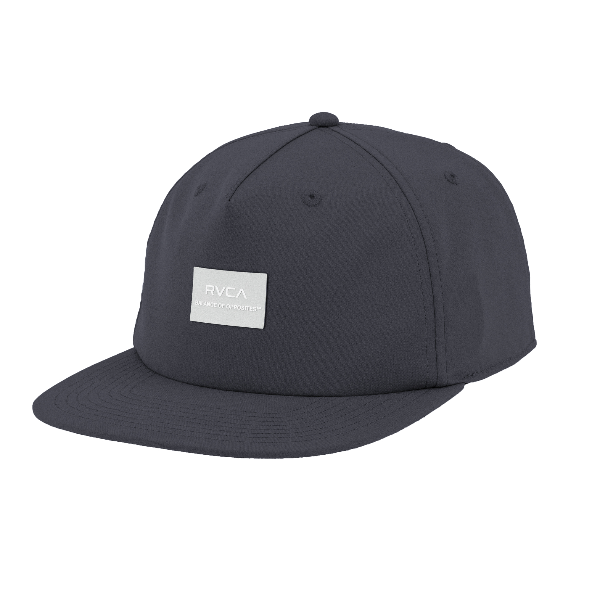 Men's RVCA Charcoal Vacancy Snapback Hat