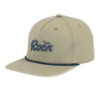 Men's RVCA Olive Mellow Snapback Hat