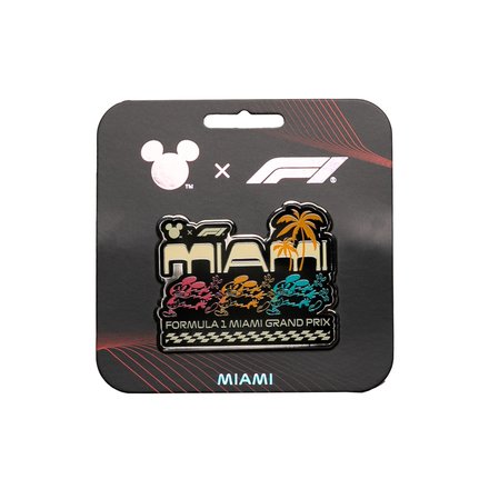 Disney X Formula 1 Special Edition Miami GP Pin