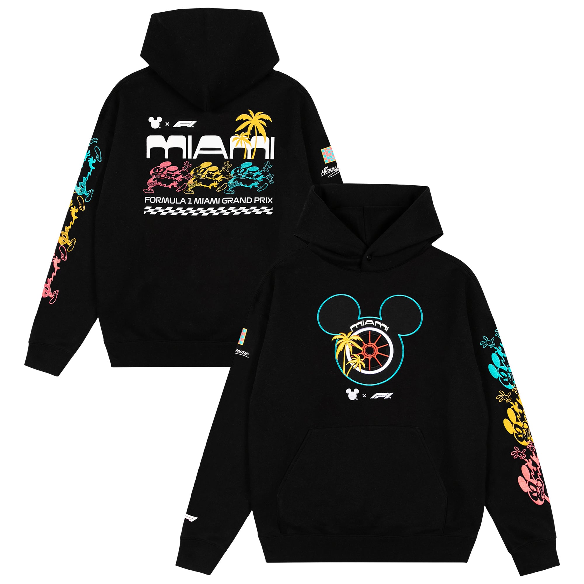 Sweat à capuche Disney X Formula 1 Édition Spéciale Grand Prix de Miami - Unisexe