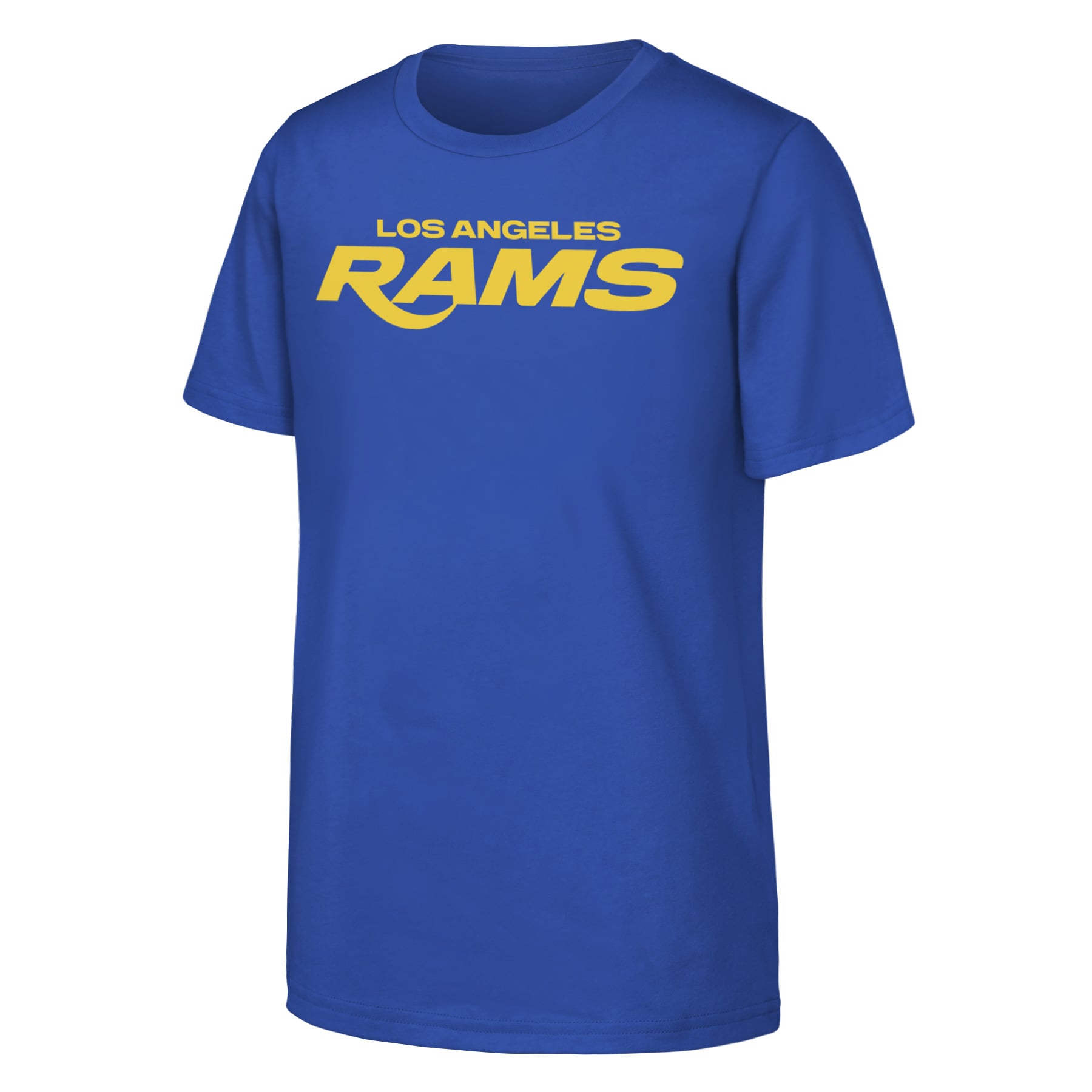 Youth Outerstuff  Royal Los Angeles Rams Counter Run Short Sleeve T-Shirt
