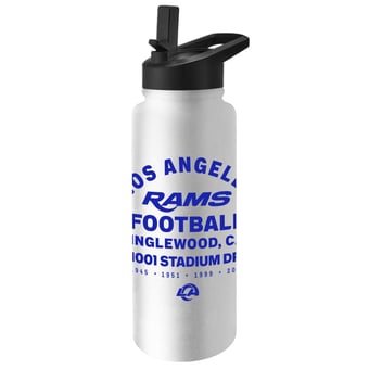Logo Brands Los Angeles Rams 34oz. Quencher Bottle
