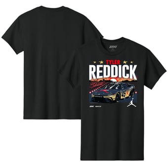 Men's Classic Ink Black Tyler Reddick Scheme T-Shirt