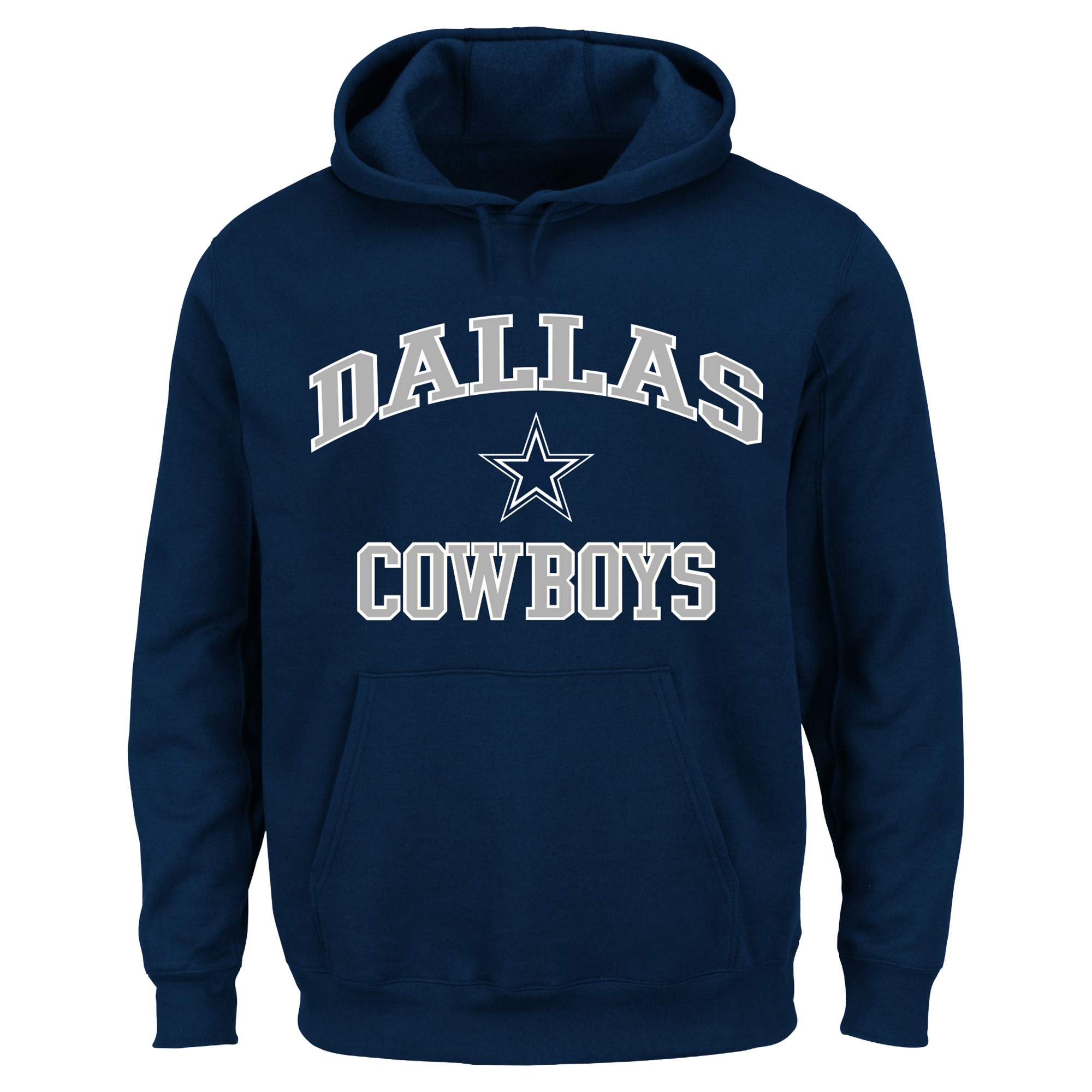 Men's Fanatics Navy Dallas Cowboys Big & Tall Heart & Soul Hoodie