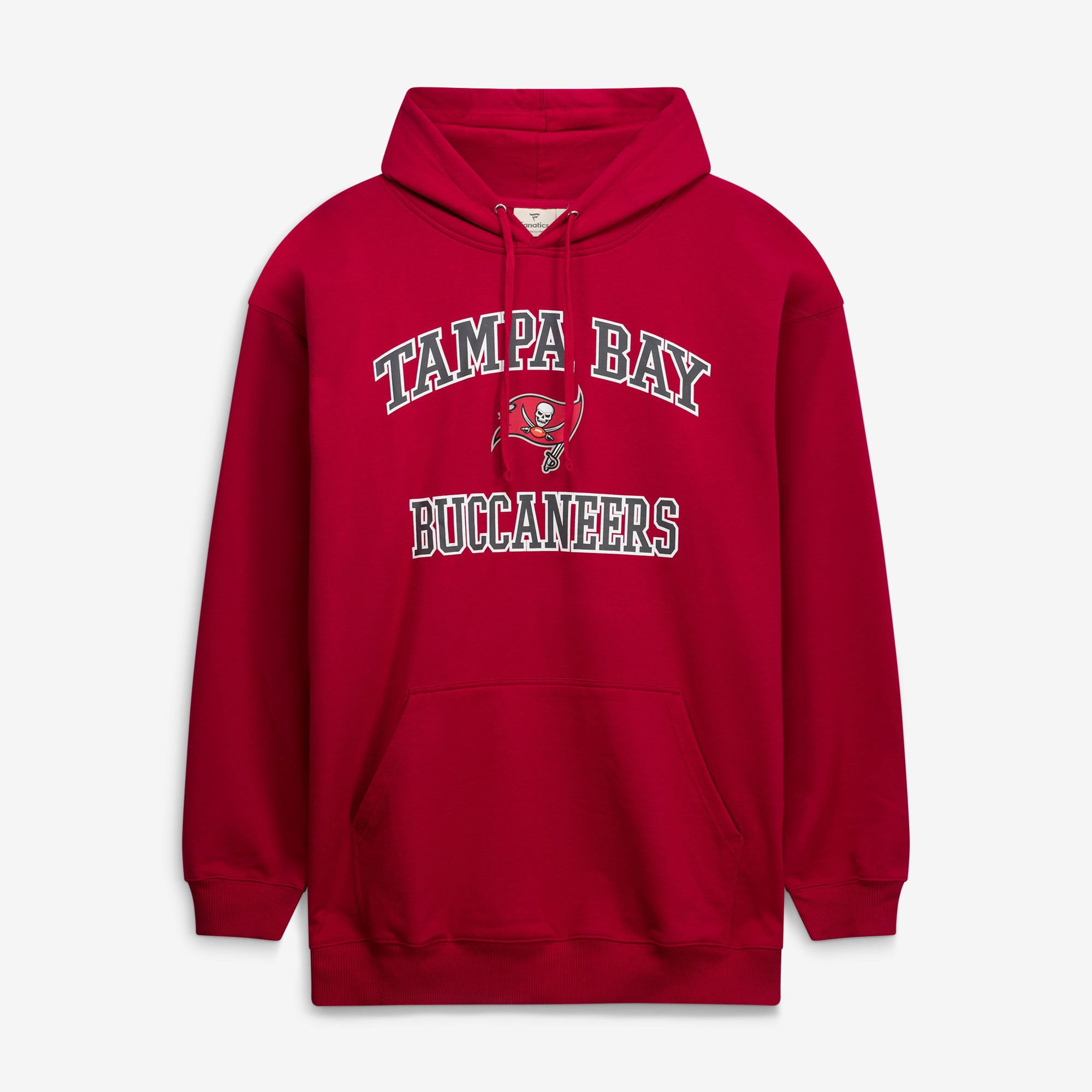 Men's Fanatics  Red Tampa Bay Buccaneers Big & Tall Heart & Soul Hoodie
