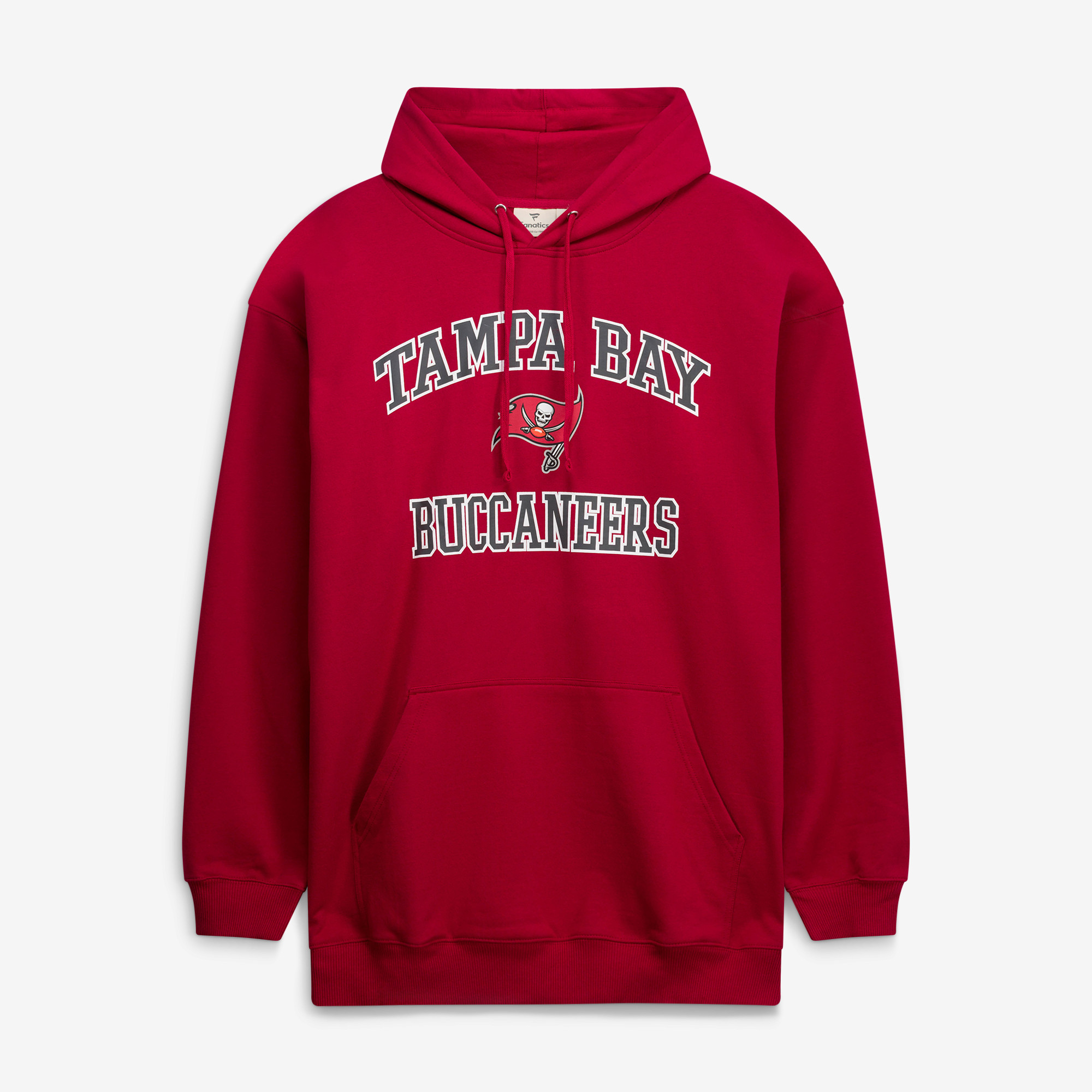 Men's Fanatics Red Tampa Bay Buccaneers Big & Tall Heart & Soul Hoodie