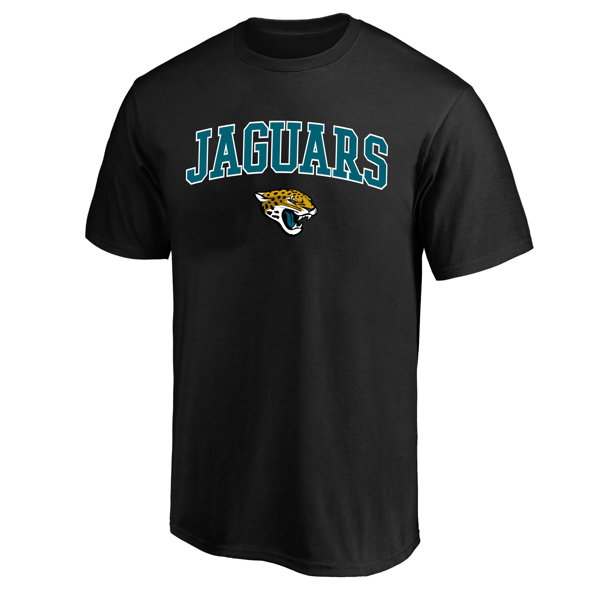Men's Fanatics Black Jacksonville Jaguars Big & Tall Arch Logo T-Shirt