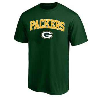 Men's Fanatics Green Green Bay Packers Big & Tall Arch Logo T-Shirt