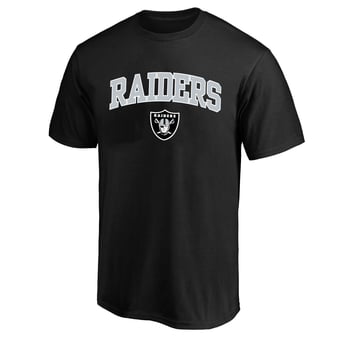 Men's Fanatics Black Las Vegas Raiders Big & Tall Arch Logo T-Shirt