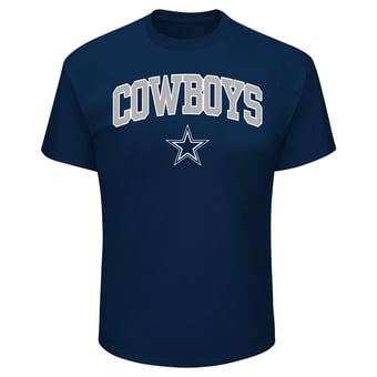 Men's Fanatics Navy Dallas Cowboys Big & Tall Arch Logo T-Shirt