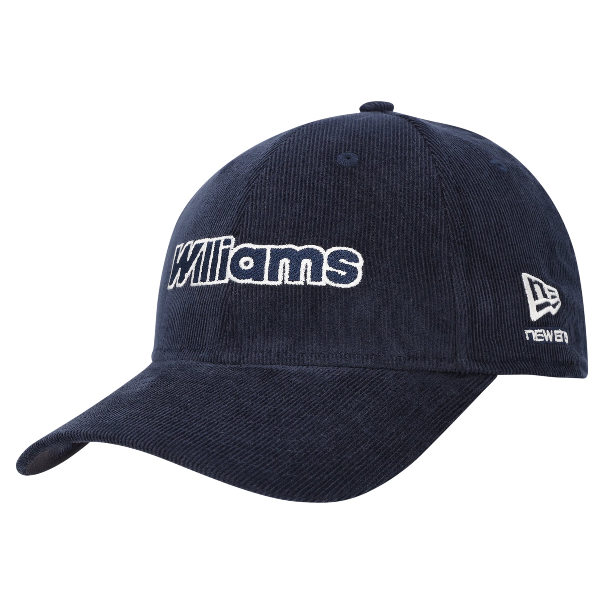Rokit Williams Racing New Era Mini Cord 9FORTY Cap – Marineblau – Unisex
