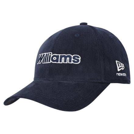 Rokit Williams Racing New Era Mini Cord 9FORTY Cap - Navy - Unisex